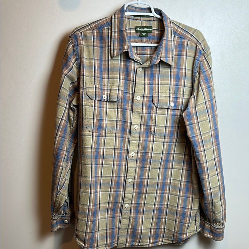 Eddie Bauer Plaid‎ Button-Up Shirt